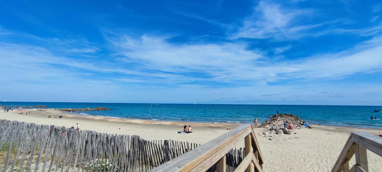La Perle Bleue, 100 M De La Plage, Parking, Wifi Frontignan Ngoại thất bức ảnh