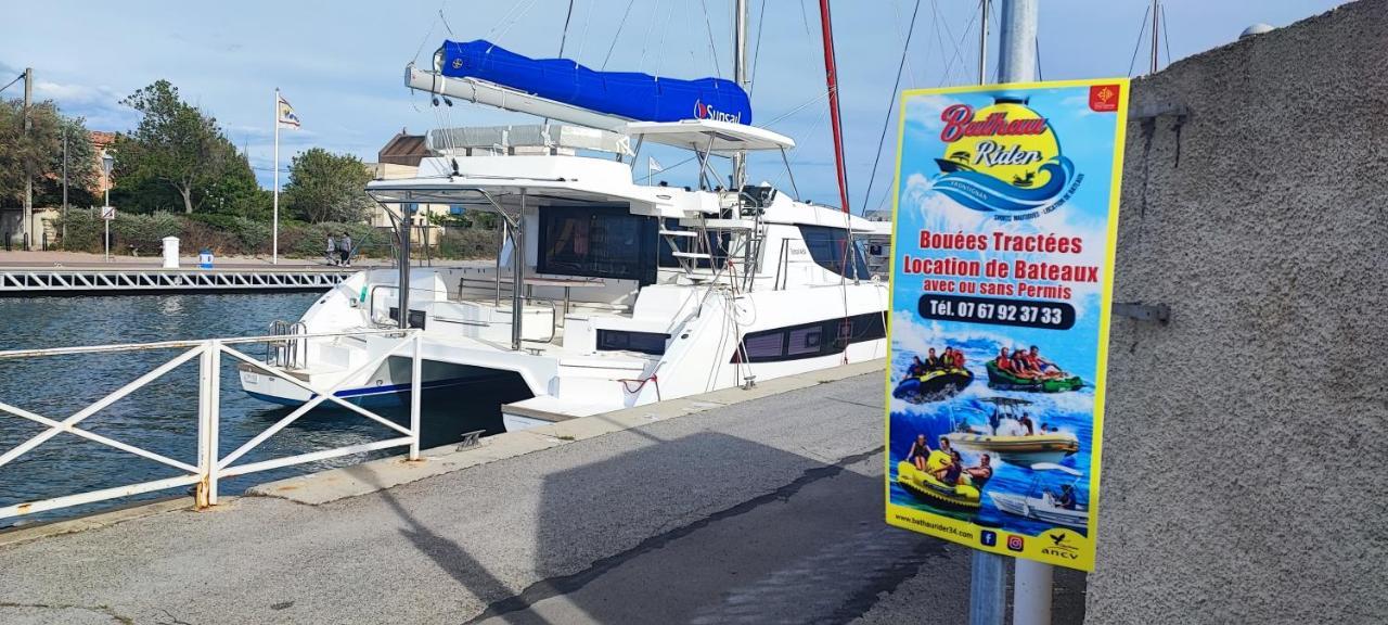 La Perle Bleue, 100 M De La Plage, Parking, Wifi Frontignan Ngoại thất bức ảnh